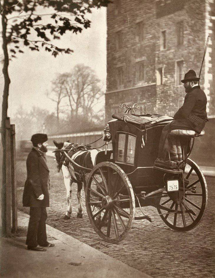 Уличная жизнь Лондона в 1876-1877 гг.