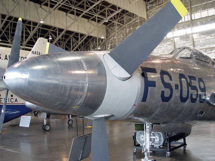 Самый шумный самолет в истории. Экспериментальный истребитель XF-84H – «Вопящий гром»