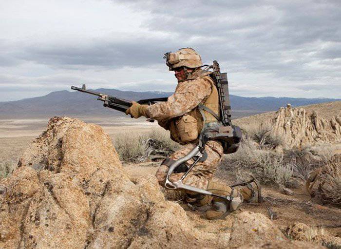 Пентагон готовит легкий эксзоскелет для пехотных частей