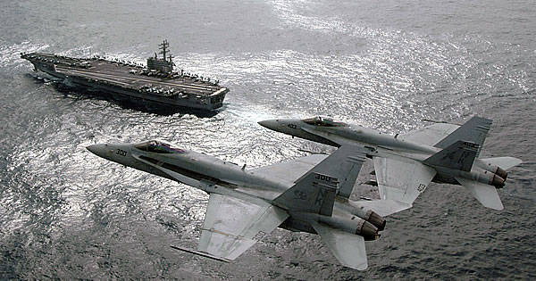 Суперавианосцы в современной военно-морской стратегии США