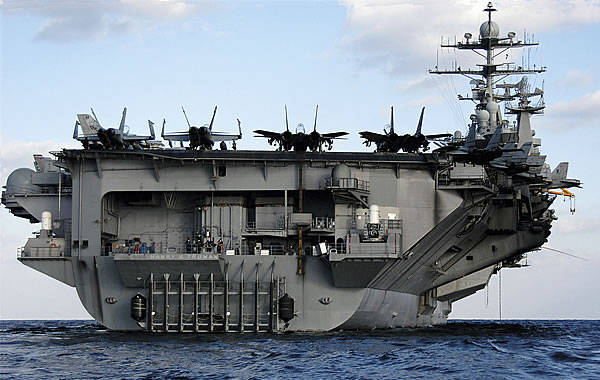 Суперавианосцы в современной военно-морской стратегии США