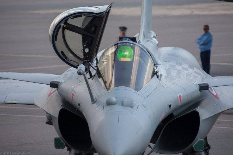 Французский многоцелевой истребитель Dassault Rafale