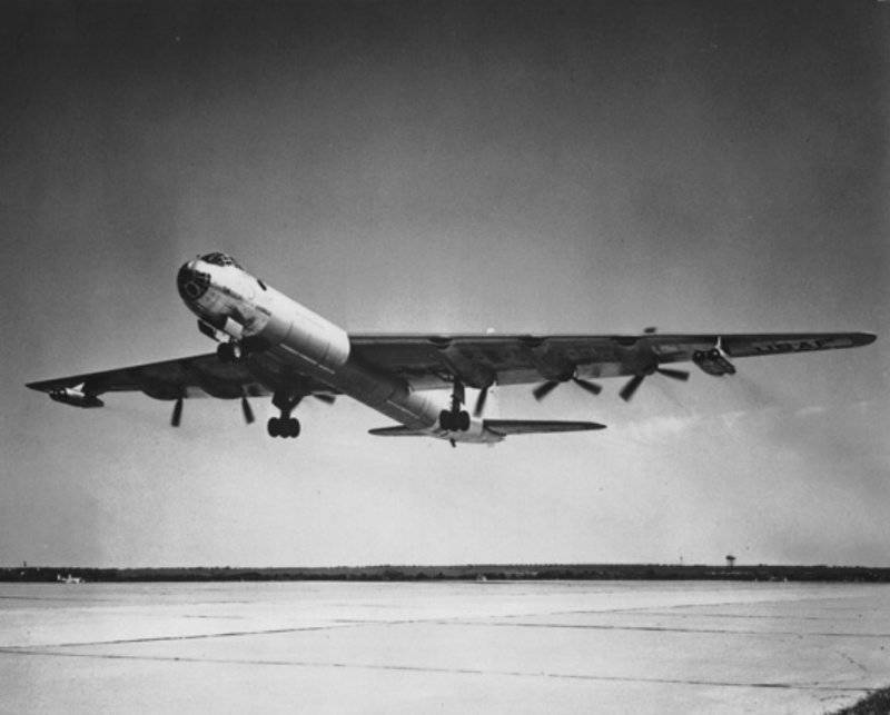 Convair B-36 дальний стратегический бомбардировщик США (часть 1)