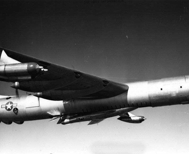 Convair B-36 дальний стратегический бомбардировщик США (часть 2)