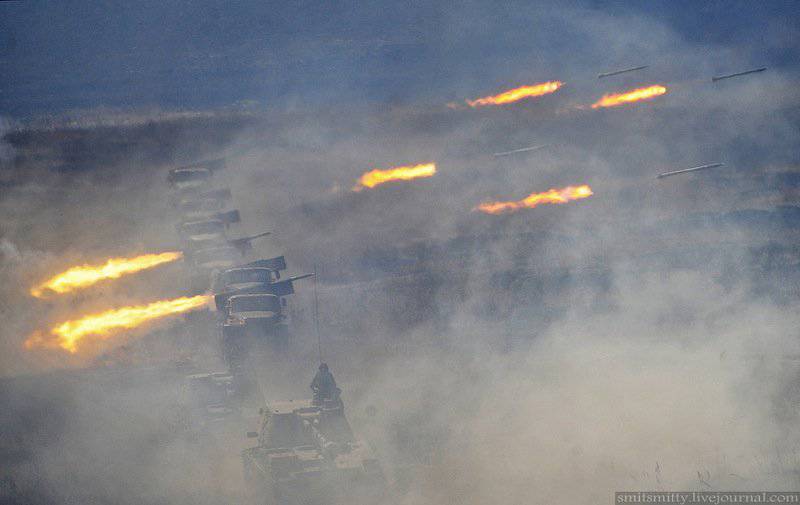 Учения ракетных и артиллерийских подразделений в Приморском крае