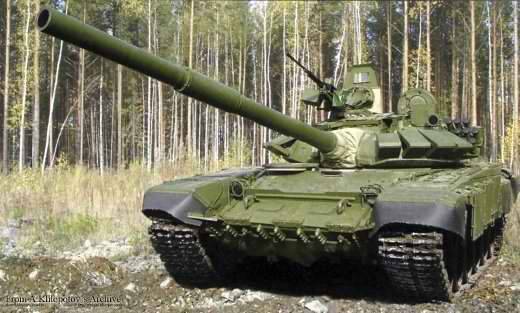 Модернизированный Т-72Б3 превосходит "летающий" Т-80БВ