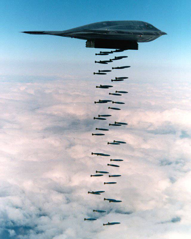 Стелс-бомбардировщик B-2 "Спирит": НЛО против ПВО