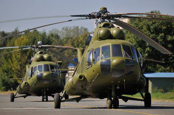 Многоцелевые вертолеты занимают первое место по объемам экспортных продаж в сегменте военной вертолетной техники