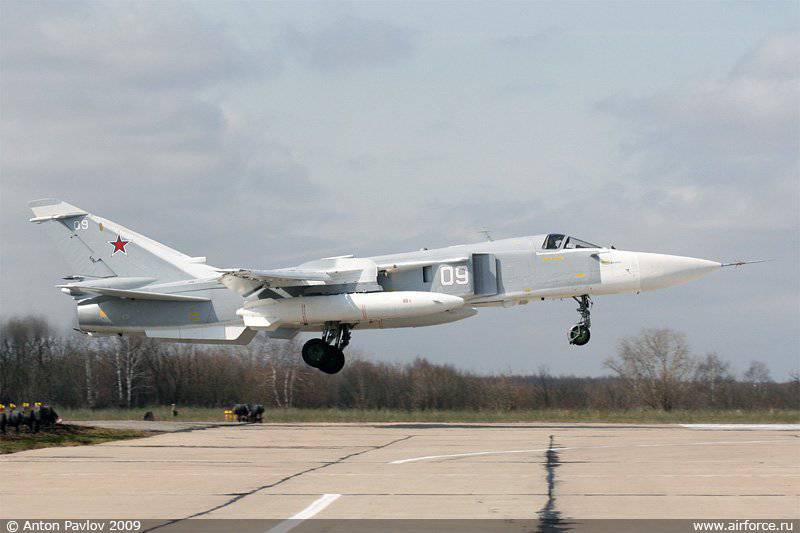 Су-24 оснастят прицельно-навигационным комплексом Гефест