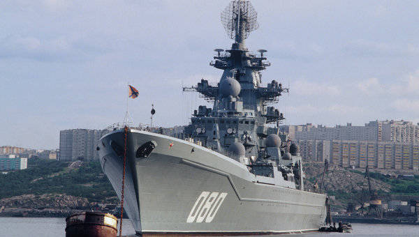 Крейсер "Адмирал Нахимов" войдет в боевой состав флота в 2018 г