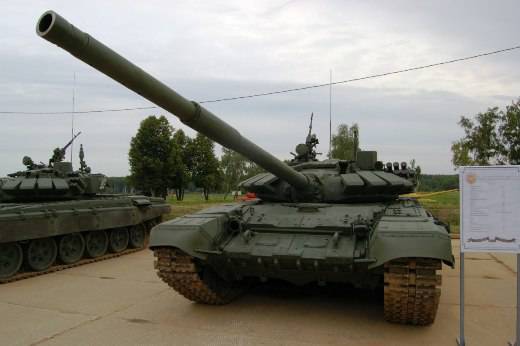 На танковом биатлоне в Алабино рассекретили Т-72Б3