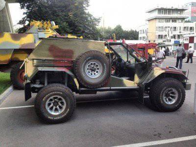Специалистами Бауманского университета разработан легкий штурмовой автомобиль для вооруженных сил