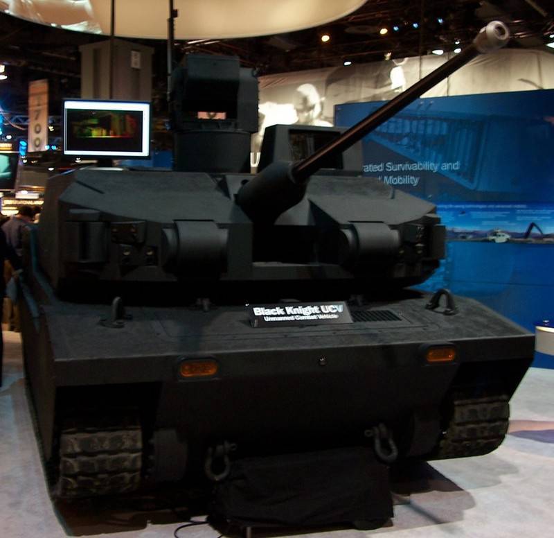 Black Knight - Prototype of unmanned - Tanks. Being tanks