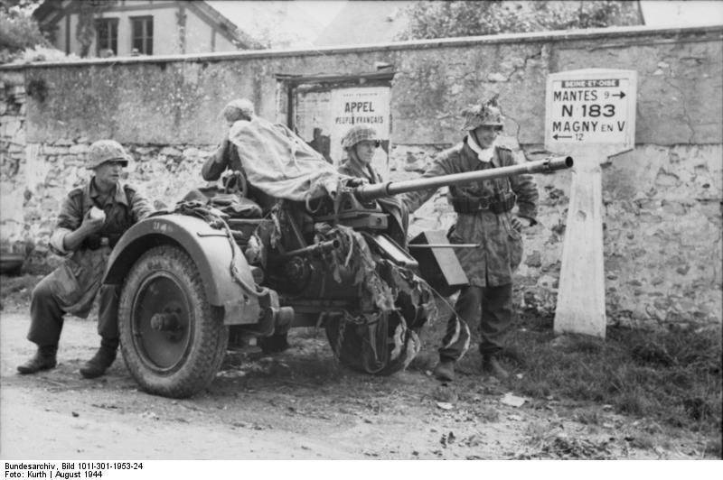 Малокалиберная зенитная артиллерия Германии во Второй мировой войне