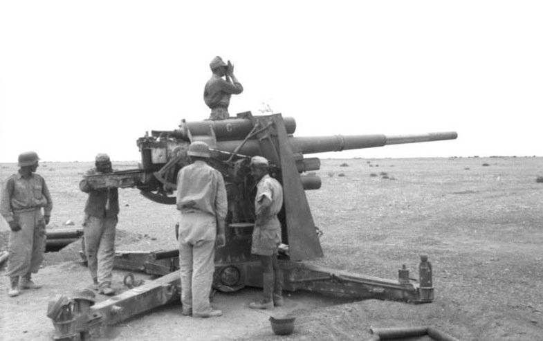 Зенитная артиллерия Германии среднего и крупного калибра во Второй мировой войне