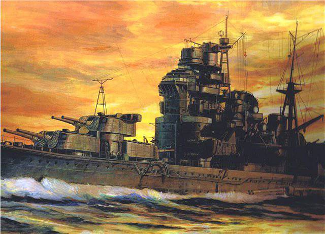 Иероглиф "верность". Тяжелые крейсеры Императорского флота Японии
