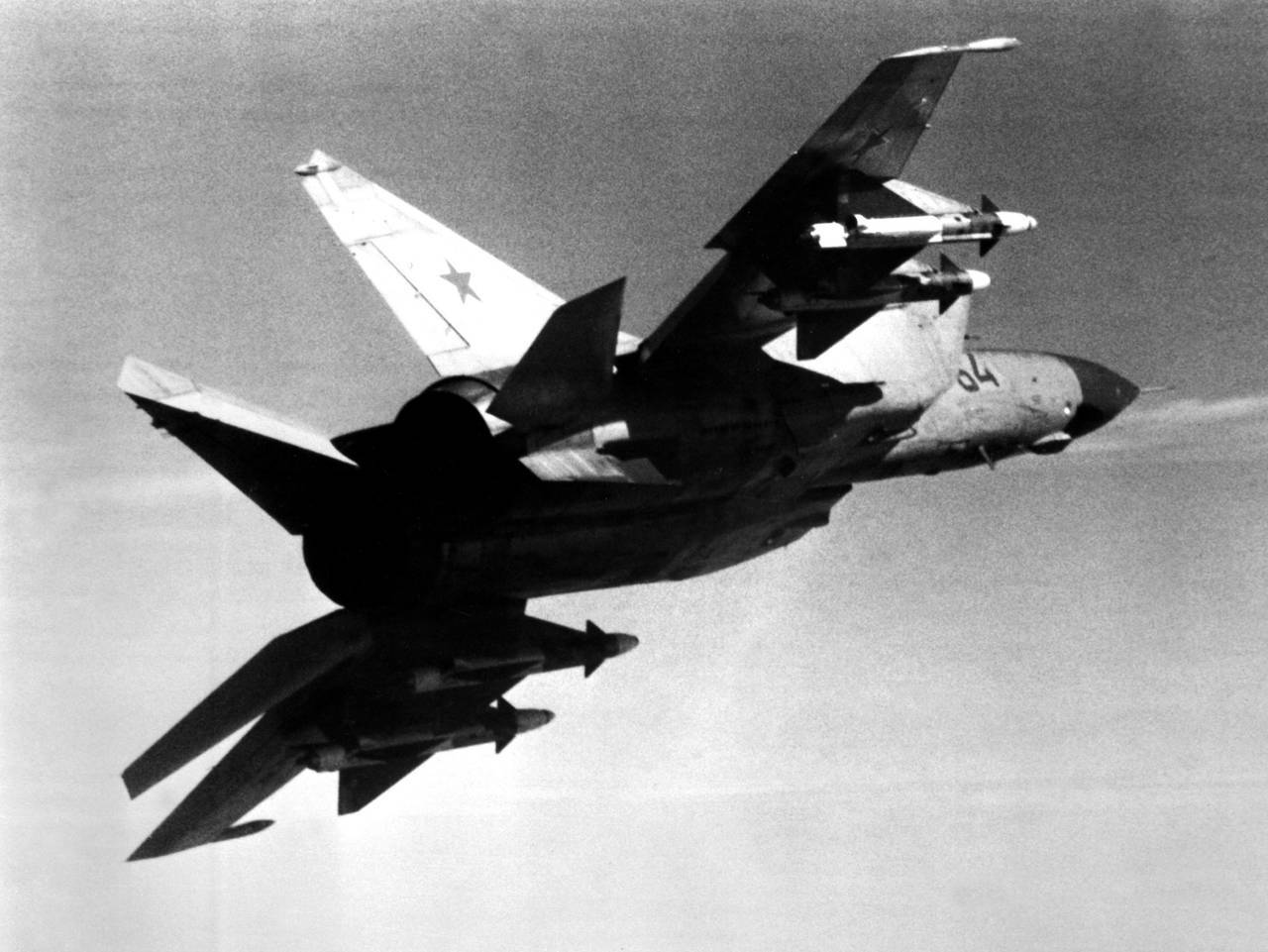 MiG-25 over Israel