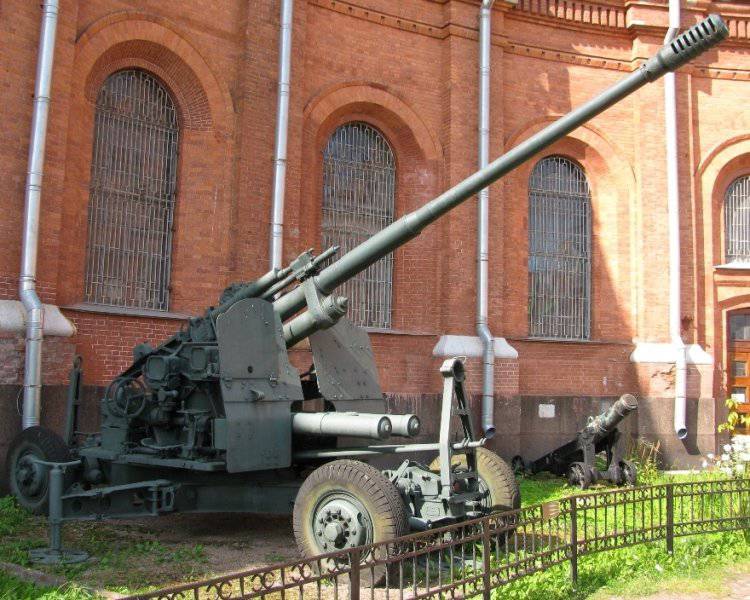 Послевоенная советская зенитная артиллерия. Часть 2-я