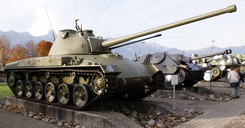 Indien-Panzer. «Прародитель» швейцарских танков