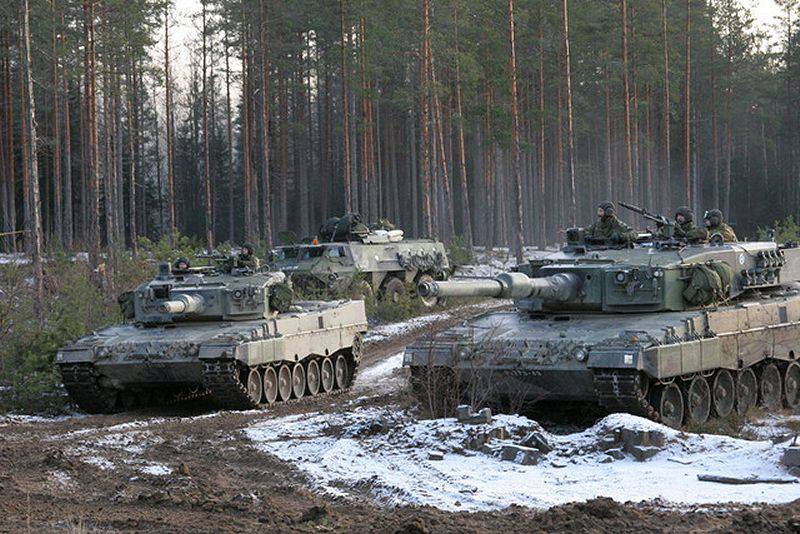 Финляндия получит 100 танков Leopard 2A6NL
