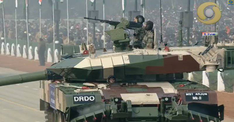 Индия показала широкой публике новый танк