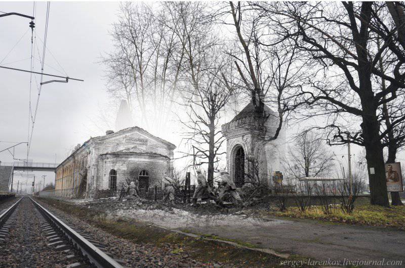 Ленинград 1944 / Санкт-Петербург 2014. Операция Январский гром