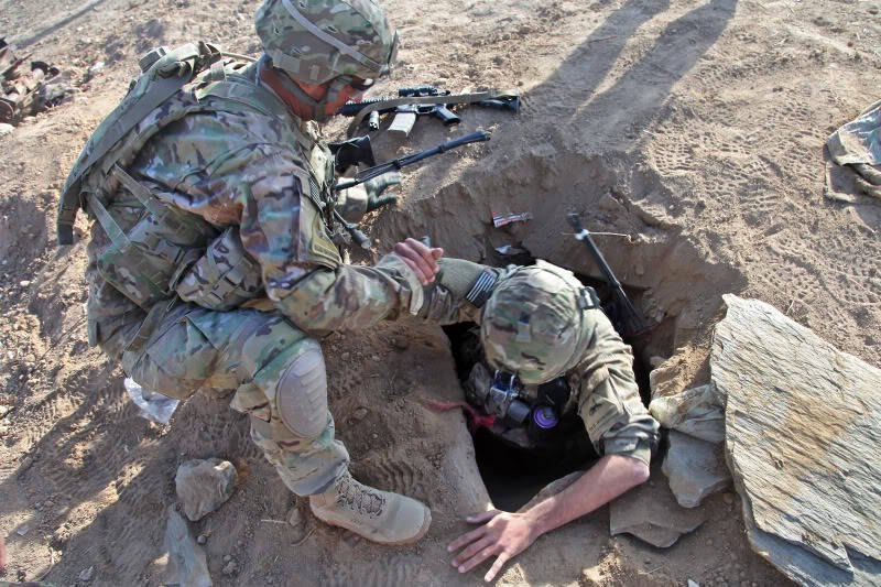 Министерство армии США изучает «подземные войны»
