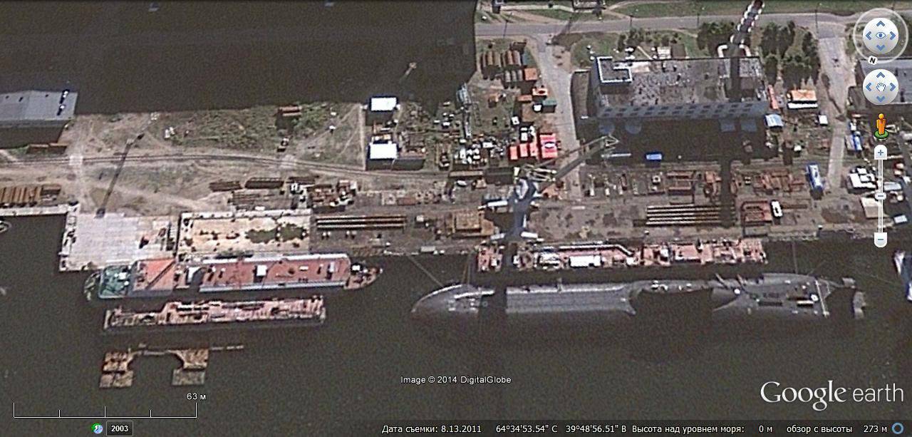 Российские стратегические ядерные силы и средства ПРО на снимках Google Earth