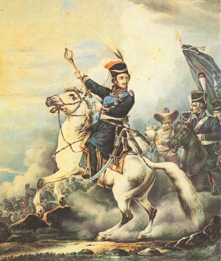 Подвиг молодого Платова   (Битва на реке Калалах  третьего апреля 1774 года)