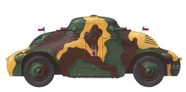 Чехословацкие бронеавтомобили межвоенного периода. Часть II
