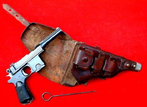 Автоматический пистолет системы Бергман образца 1903–1908 гг., марка «Баярд»
