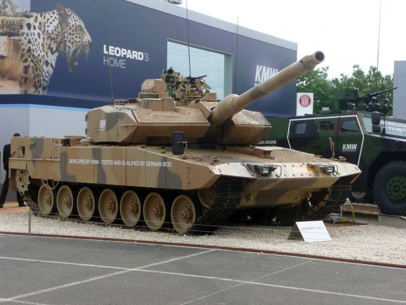 Немецкая армия готовится к глобальным операциям танка Leopard