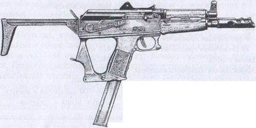Экспериментальный пистолет-пулемет "Гепард"