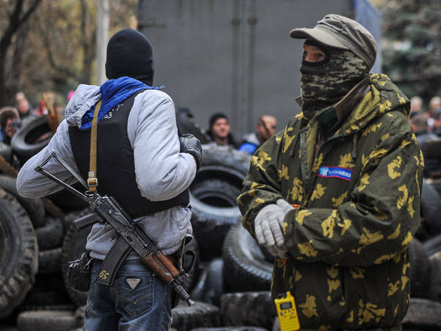 В Донецкой области растут все новые баррикады