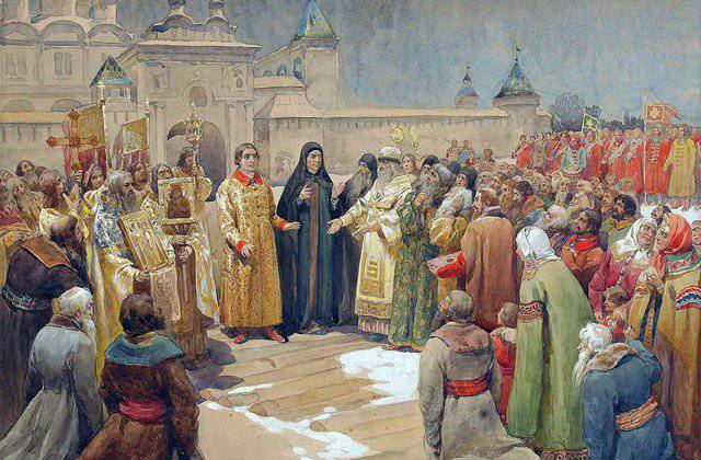 Как казаки царя избирали