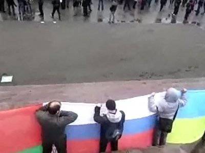 В Харькове столкнулись сторонники и противники федерализации