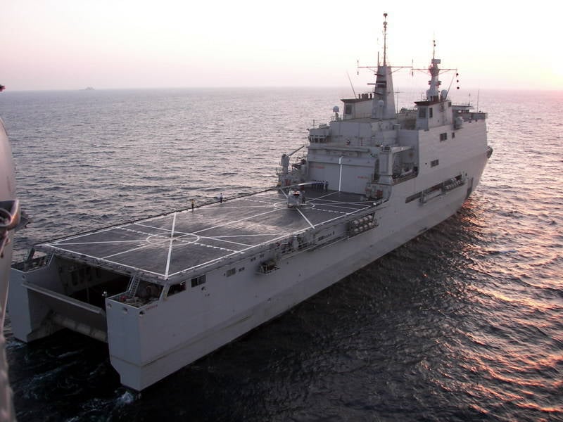 Десантные корабли-доки Rotterdam и Galicia (Нидерланды и Испания)