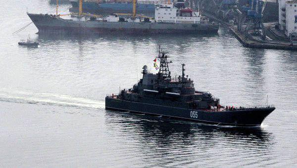 Активная фаза военно-морских учений РФ и Китая завершилась стрельбами