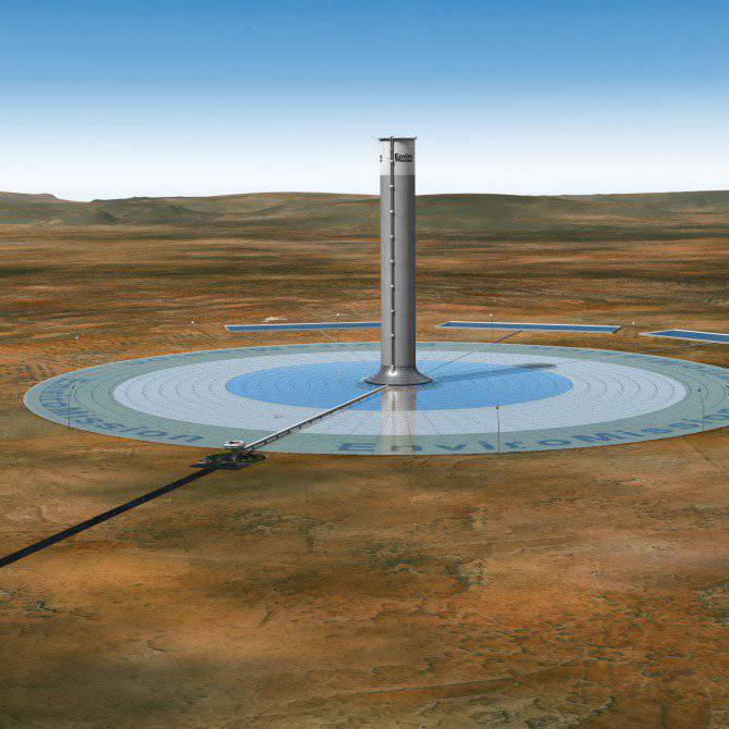 В Аризонской пустыне могут появиться «солнечные башни»