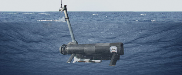 Испытания беспилотной подводной лодки