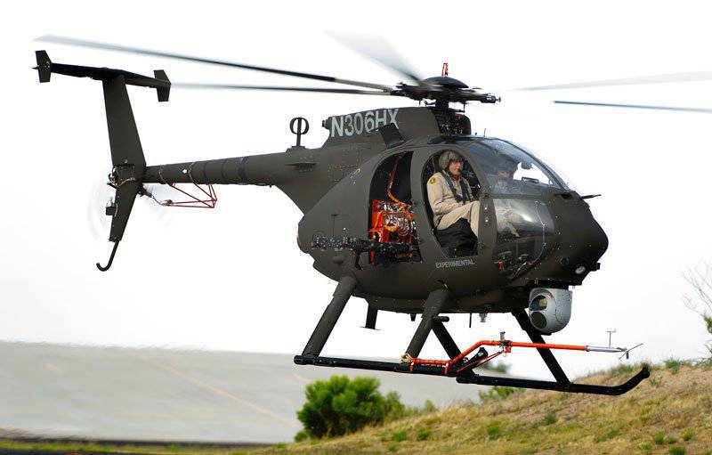 Лёгкий боевой разведывательный вертолёт AH-6i совершил первый полёт