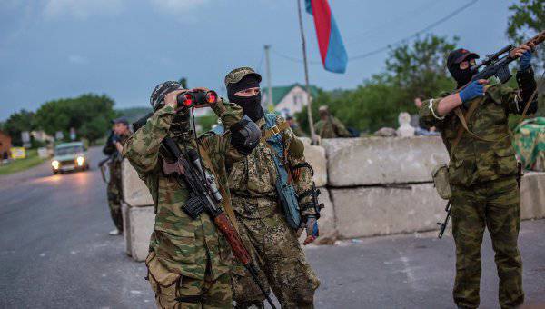Нацгвардия атаковала позиции ополченцев на КПП "Красный партизан"