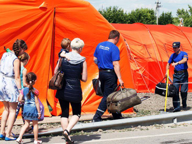 Представитель ООН поблагодарил Россию за приём беженцев с востока Украины
