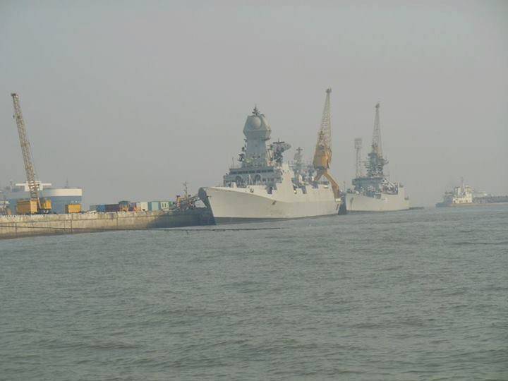 Новые корабли ВМС Индии: INS Kolkata и INS Kamorta