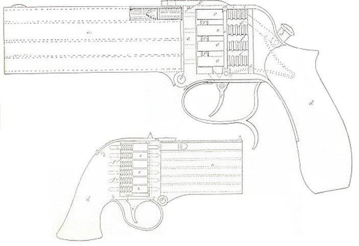 Шестизарядный пистолет Чарльза Бейля