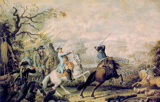 Блестящая победа русской армии в войне с Турцией 1768—1774 годов