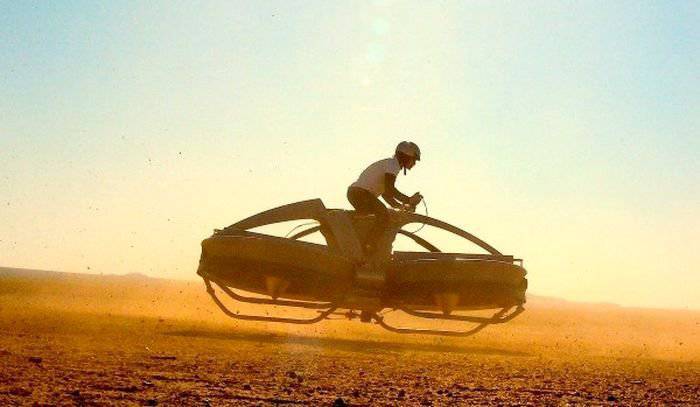 В Англии создан беспилотный воздушный мотоцикл из «Звёздных войн»