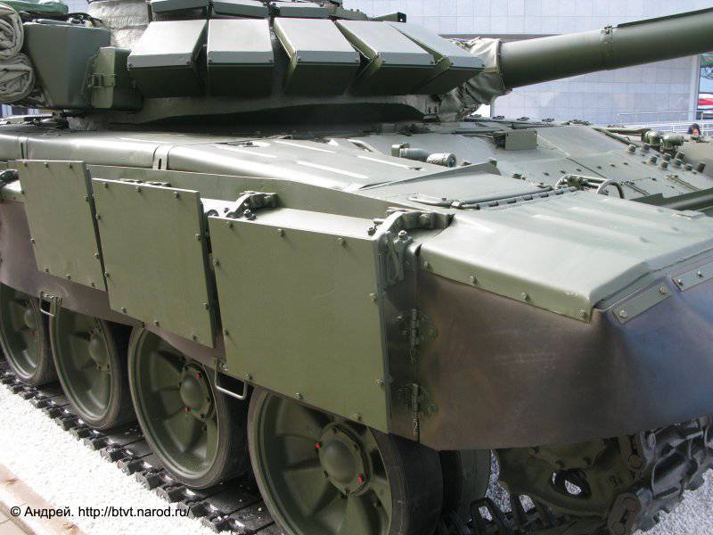 Модернизированный танк Т-72Б (Т-72Б3 с дополнительными опциями). MILEX 2014