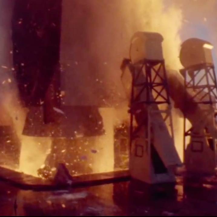 В США во время пробного запуска взорвался прототип многоразовой ракеты-носителя Falcon 9R