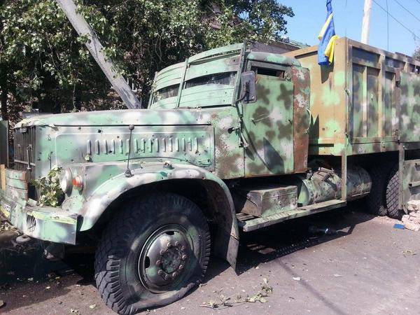 Украинское импровизированное бронестроение